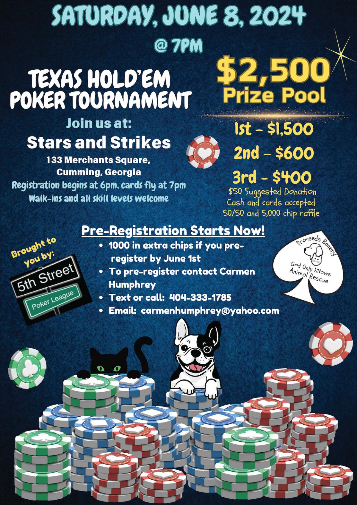 5th Street Poker League - The Fun League! Free Poker in Metro Atlanta