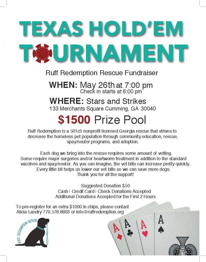 Ruff Redemption - Stars and Strikes at 5thstreetpoker.com